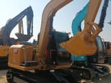 2025 Caterpillar 307E2 mini excavator, side view