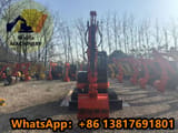 2024 Kubota KX057 mini excavator, front view