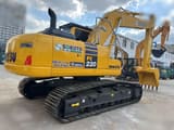 Pelle sur chenilles Komatsu PC220-8 de 2021, vue arrière trois quarts