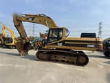 2022 Caterpillar 330BL crawler excavator, side view