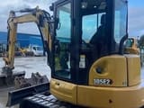 2022 Caterpillar 305E2 mini excavator, side view
