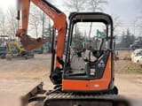 2015 Hitachi ZX30U-5A mini excavator side view