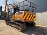 2021 CASE CX210D crawler excavator, rear three-quarter view