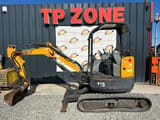 2018 Bobcat E26 mini excavator, side view