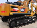 2022 Sany SY365H crawler excavator, rear three-quarter view