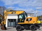 2020 Caterpillar M316F wheel excavator side view