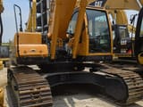 2023 Hyundai R305LC-9 crawler excavator, front three-quarter view