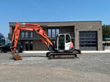 2011 Kubota KX080-3 mini excavator, side view