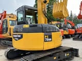 2022 Komatsu PC78US crawler excavator, rear three-quarter view
