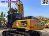 2023 Sany SY215C Pro crawler excavator, rear three-quarter view
