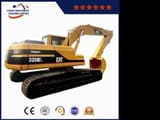 2008 Caterpillar 320BL crawler excavator, rear three-quarter view