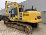 2021 Komatsu PC240LC-11 crawler excavator, rear three-quarter view