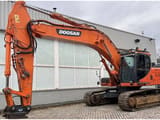 2014 Doosan DX340LC crawler excavator side view