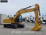 2025 Caterpillar 320D3 GC paletli ekskavatör, yandan görünüm