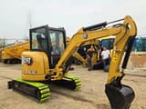 2023 Caterpillar 303.5E2 mini excavator, side view