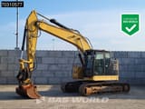 2017 Caterpillar 325FL crawler excavator side view