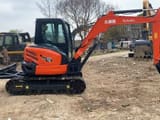 2023 Kubota KX155 mini excavator, side profile view