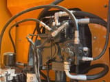 2022 Hyundai R210W-9 Wheel Excavator hydraulic pump compartment