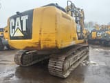 2012 Caterpillar 329EL crawler excavator rear view