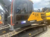 2009 Volvo EC240 crawler excavator, side view of the cab