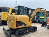 2021 Caterpillar 306D crawler excavator, rear three-quarter view