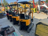 JPC KV12 mini excavator rear view
