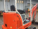 2001 Schaeff HR13 mini excavator, rear three-quarter view