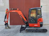 2021 Kubota U36-4 mini excavator, side view