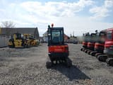 2017 Kubota U27-4 mini excavator rear view