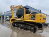 2023 Komatsu PC240LC-8 crawler excavator, rear three-quarter view