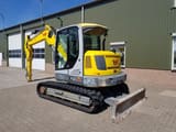 2018 Wacker Neuson ET90 crawler excavator, rear three-quarter view