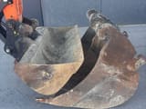 2019 Doosan DX140W-5 wheel excavator bucket attachment view