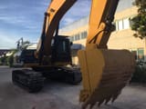 2020 Caterpillar 330CL crawler excavator, front three-quarter view