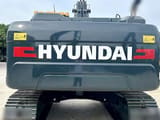 2025 Hyundai HX220L crawler excavator, rear view