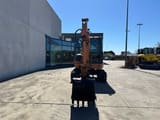 2010 CASE CX55B mini excavator, front view