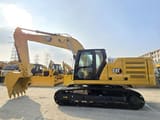 2023 Caterpillar 330GC crawler excavator, side profile view