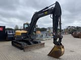 2015 Volvo ECR88 mini excavator, side view