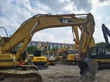 2017 Caterpillar 330B crawler excavator, side profile view