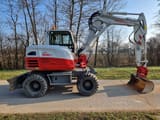 2020 Takeuchi TB295W wheel excavator side view