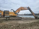 2006 Liebherr R964B crawler excavator, side profile view