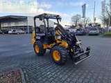 2022 JCB 403PLUS AGRI mini excavator, front three-quarter view