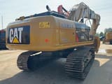 2022 Caterpillar 330D2 crawler excavator, rear three-quarter view