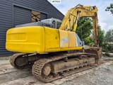2005 New Holland E215 crawler excavator rear three-quarter view