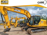 2023 JCB JS220X crawler excavator, side view