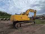 2006 Hyundai R290LC-7 crawler excavator, rear three-quarter view