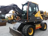 2017 Volvo EWR150E wheel excavator, front three-quarter view