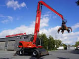 2017 Solmec EXP 5035 wheel excavator side view