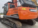 2021 Doosan DX300LC-9C crawler excavator rear three-quarter view
