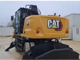 2021 Caterpillar MH3022-07 wheel excavator rear view