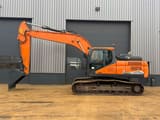 2022 Doosan DX225LC-7 crawler excavator side view